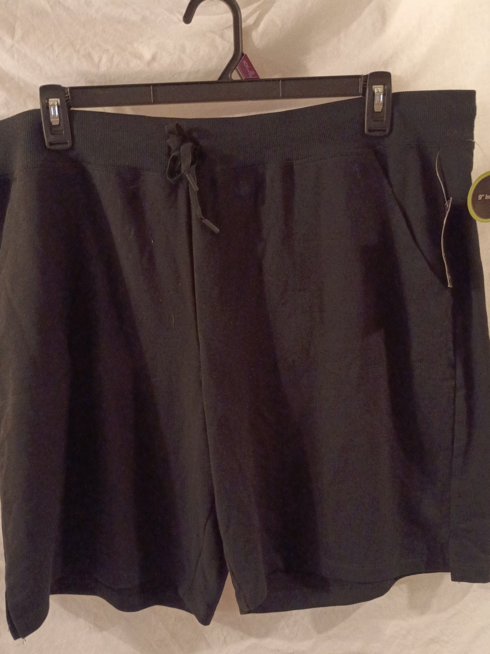 Athletic Works Women's Size XXXL (22) Black Shorts NWT